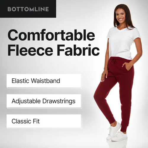 Vista 3 de 3 Pack Sweatpants Women, Comfortable Womens Sweatpants, Fleece Womens Joggers (Available in Plus)
