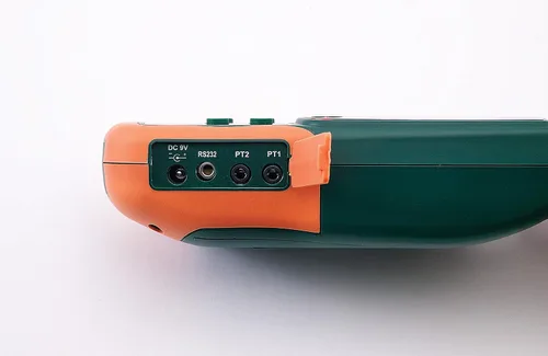 Vista 3 de Extech SDL200 Termómetro de cuatro canales SD Logger Registro de 4 canales, 6 tipos de termopar (J/K/E/T/R/S), RTD Pt100 de 2 canales, tarjeta SD