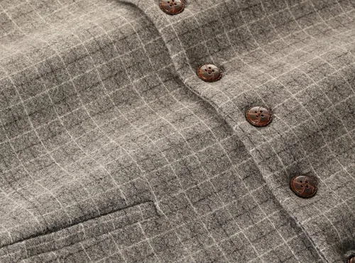 Vista 38 de Gioberti Chaleco de tweed formal de 6 botones para hombres