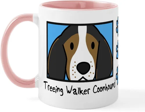 Vista 57 de CafePress Taza de café de cerámica Anime American Eskimo de 11 oz (11.0 fl oz)