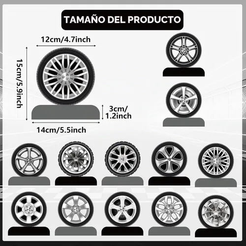 Vista 2 de 12 centros de mesa de autos de carreras para mesas, decoración de fiesta de cumpleaños de autos de carreras, decoración de centros de mesa