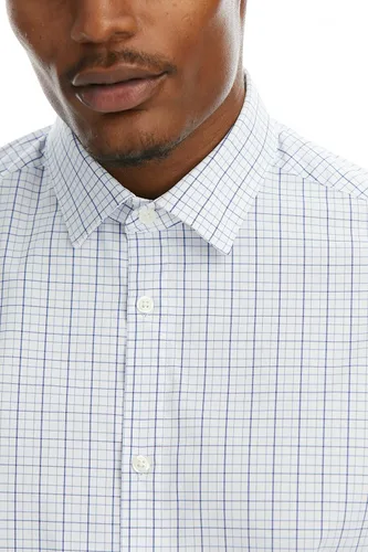 Vista 2 de HAGGAR Men's Premium Performance Dress Check Shirt