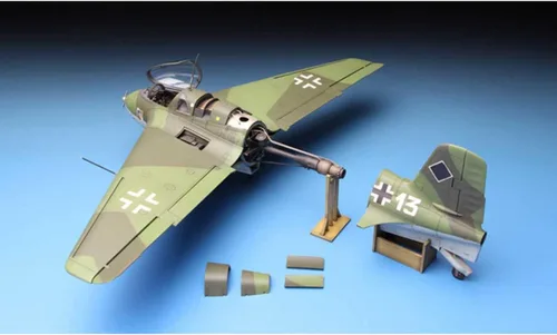 Vista 4 de Meng Kit de construcción Me 163B Komet