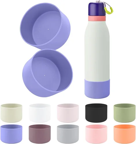 Vista 20 de 2 botas de silicona compatibles con Owala FreeSip Twist de 24 onzas Brisa helada