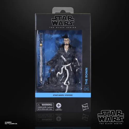 Vista 4 de STAR WARS The Black Series The Ronin, Visions - Figura de acción coleccionable prémium de 6 pulgadas