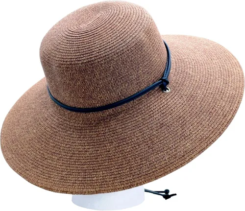 Vista 3 de Sloggers Sombrero trenzado estándar de ala ancha para mujer