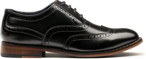Vista 4 de Bruno Marc Boys Prince-K2 Classic Oxfords Wingtip Dress Shoes