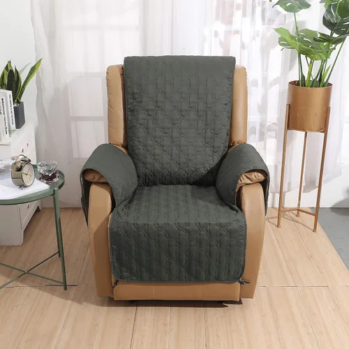 Vista 8 de RBSC - Fundas de sofá para el hogar, 100% impermeable, acolchadas, gruesas y lo suficientemente largas para cubrir la parte del reposapiés, funda
