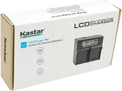 Vista 5 de Kastar EN-EL25 AC LCD cargador de batería dual rápido compatible con Nikon EN-EL25 ENEL25 EN-EL25a 4241 batería, Nikon MH-32 cargador y Nikon Z