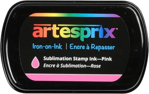 Vista 13 de Artesprix Almohadilla de tinta de sublimación para manualidades, estampado y pintura, color negro