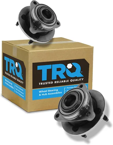 Vista 120 de TRQ Juego de 2 rodamientos de rueda delantera y conjunto de cubo compatible con Tesla 3 2020 Y 2018-2019 para Tesla 3 2020 Tesla Y AWD 2018-2019