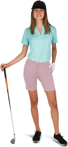 Vista 4 de Three Sixty Six Bermudas de golf para mujer con entrepierna de 8.5 pulgadas, pantalones cortos activos de secado rápido con bolsillos, atléticos