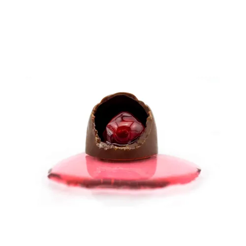 Vista 5 de Cella's - Cerezas cubiertas de chocolate con leche, dulces cordiales de cereza de primera calidad, envueltas individualmente con caja de exhibición