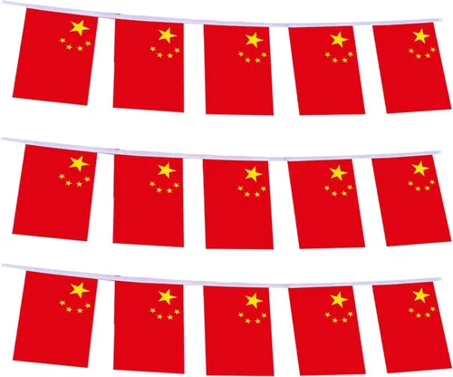 Vista 20 de Bandera de Australia, pequeña cadena de banderas australianas, mini banderas australianas, utilizada para fiestas, escuela, eventos deportivos