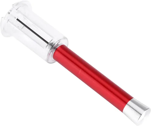 Vista 9 de Tbest Sacacorchos de presión de aire de aluminio, popper de corcho, abrebotellas, rojo