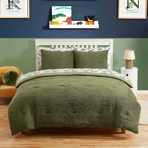 Vista 35 de Juego de edredón con diseño de baloncesto tamaño individual – Ropa de cama en una bolsa con sábanas, fundas de almohada y fundas decorativas