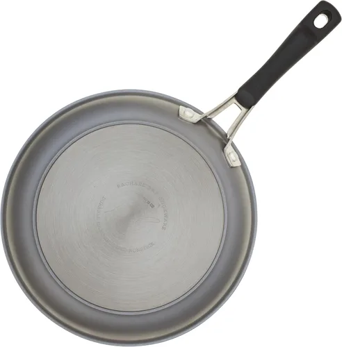 Vista 3 de Rachael Ray Cook + Create Sartén para Freír Anodizada Dura Antiadherente, 10 Pulgadas - Negro