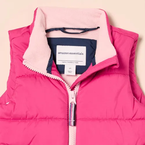 Vista 4 de Tienda Essentials Chaleco acolchado pesado para niñas y niños pequeños
