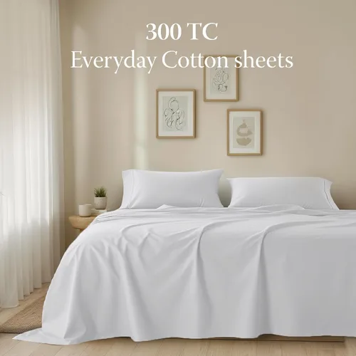 Vista 102 de Threadmill Juego de sábanas de algodón Twin Sábanas 100% algodón para cama tamaño Twin Juego de sábanas de satén jacquard damasco con bolsillo