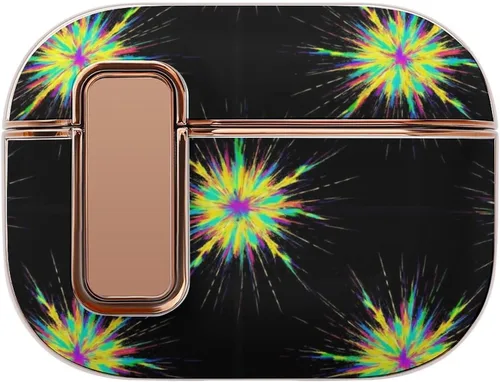 Vista 19 de Funda para auriculares compatible con Airpods Pro 2, funda de plástico, con bloqueo, protección a prueba de golpes