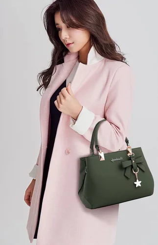 Vista 30 de Dreubea - Bolsa para mujer para usar al hombro, cruzada o como bolsa de mano, de piel sintética