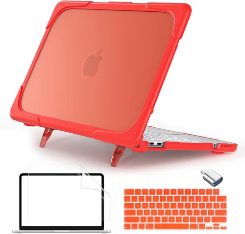 Vista 14 de Batianda Funda resistente para MacBook Neo de 13 pulgadas 2026, índigo