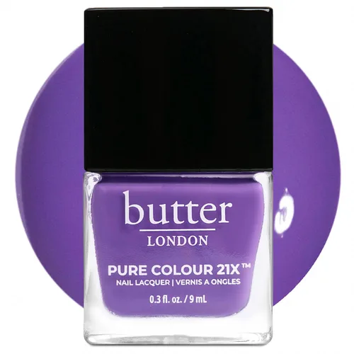 Vista 15 de butter LONDON PC21X Esmalte de uñas – Secado rápido, color de larga duración con acabado similar al gel y laca de uñas resistente a las virutas que