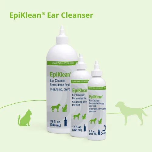 Vista 5 de EpiKlean Limpiador de oídos para perros y gatos, 8 onzas