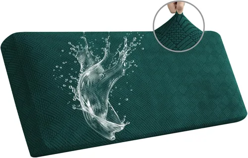 Vista 9 de Easy-Going - Fundas impermeables para cojines de sofá y sofás, funda de asiento de sofá de jacquard elástico de repuesto para perros, mascotas