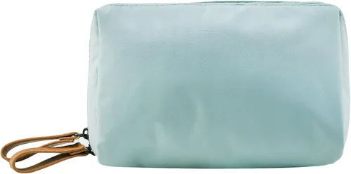 Vista 11 de Bolsa Pequeña de Maquillaje para Bolso Bolsa de Cosméticos Portátil Impermeable para Viaje Bolso de Maquillaje para Mujeres, Todo negro, Chico