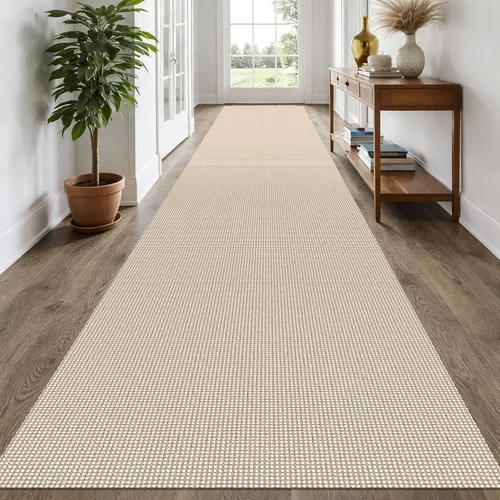 Vista 199 de EARTHALL Alfombra tejida de 2 x 3 pies, lavable para entrada, alfombra trenzada antideslizante, alfombra para puerta interior y exterior, alfombra