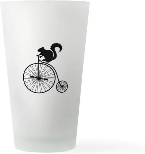 Vista 13 de CafePress Vaso de cerveza de ardilla, 16 oz. Vaso para beber