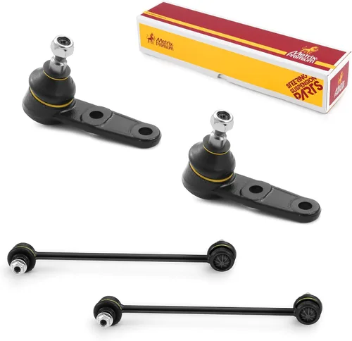 Vista 219 de Metrix Premium Chassis Parts - Juego de 4 piezas de articulación de rótula superior y barra estabilizadora delantera para Ford Ranger RWD 1998-2011