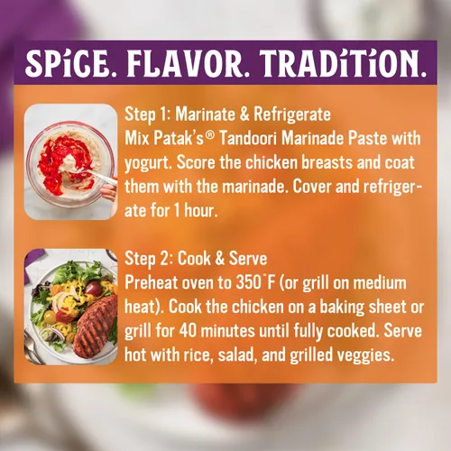 Vista 7 de PASTA PATAKS TANDOORI 11OZ