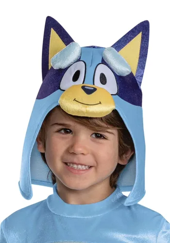 Vista 7 de Disfraz Deluxe para Niños Pequeños de Bluey Multicolor