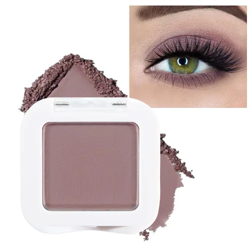 Vista 32 de evpct Paleta de sombra de ojos con purpurina dorada champán, color nude dorado rosa brillante crema brillante paleta de sombra de ojos iluminadora