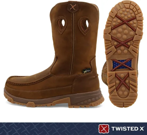Vista 2 de Twisted X - Botas de trabajo para hombre de 11.0in con tecnología CellStretch Comfort