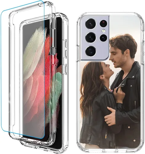 Vista 16 de Funda para teléfono con foto personalizada para Samsung Galaxy S21 5G, cubierta personalizada con imagen, texto, logotipo