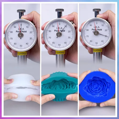 Vista 7 de LET'S RESIN Kit de Fabricación de Moldes de Silicona 0A, Silicona de Moldeo Extra Suave y Elástica 70.5oz, Silicona Líquida para Fabricación