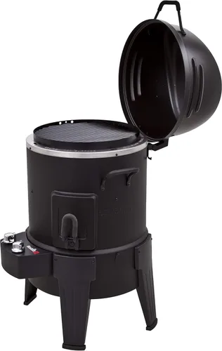 Vista 5 de Charbroil The Big Easy® TRU-Infrared 3-en-1 ahumador, asador y parrilla a gas, negro - 14101550