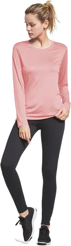 Vista 5 de BALEAF Women's Long Sleeve Running Shirts Workout Tops Athletic Active Quick Dry Soft Lightweight