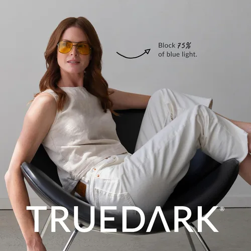 Vista 6 de by Dave Asprey Daylights Yellow Lenses Block 75% of Blue Light for Heavy Daytime Screen Use