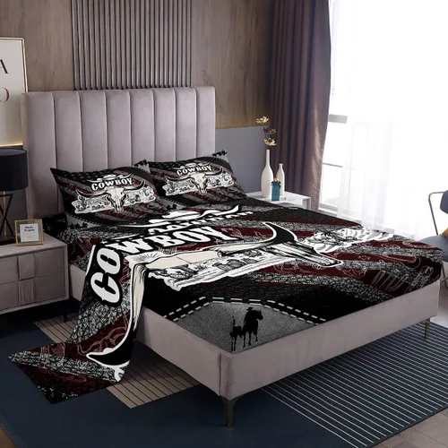 Vista 10 de Manfei Juego de sábanas de flor de loto morado, tamaño individual, juego de ropa de cama bohemio con libélula para niños, niñas y adultos, juego