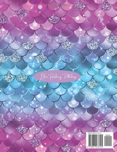 Vista 2 de SKETCHBOOK: 110 Page Sketch Book for Drawing, Sketching, Coloring, Doodling Blue Pink Mermaid Tapa blanda – 26 Junio 2020