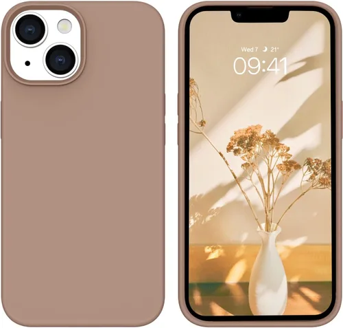 Vista 53 de GUAGUA Funda compatible con iPhone 17 Pro Max de 6.9 pulgadas, silicona líquida, goma de gel suave, delgada, forro de microfibra delgada