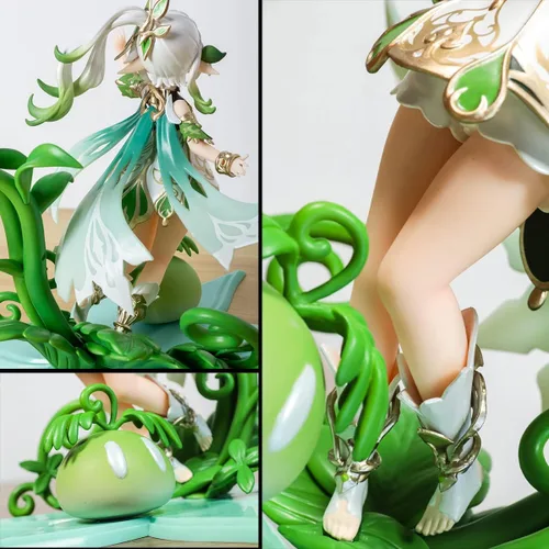 Vista 2 de Nahida Figura 1/7 Lesser Lord Kusanali 19CM Juego Personaje PVC Modelo Juguete