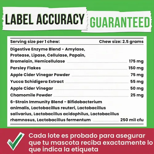 Vista 6 de Masticables sin caca para perros, coprofagia y disuasorio para comer heces Hígado de Carne