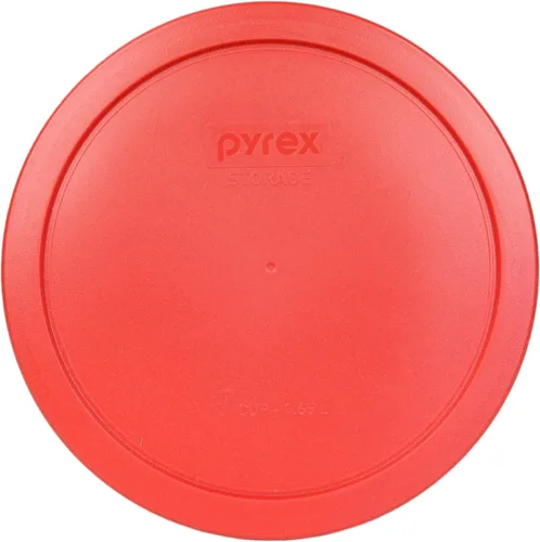Vista 5 de Pyrex (1) 7402-PC 6/7-Cup Rojo, (2) 7210-PC 3-Cup Light Green, (1) 7201-PC 4-Cup Blue y (2) 7200-PC 2-Cup Orange Food Storage Tapas - Fabricado