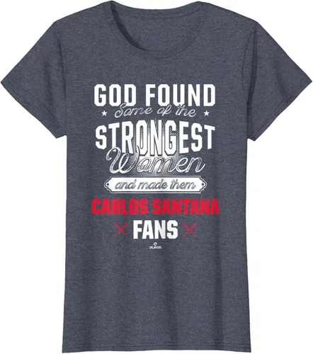 Vista 13 de Dios encontró la mujer más fuerte Carlos Santana camiseta