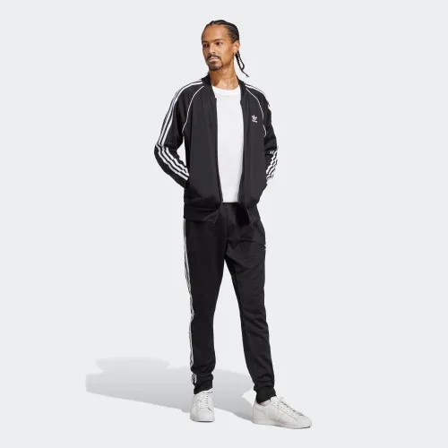 Vista 5 de adidas Camiseta deportiva Adicolor Classics Superstar para hombre, Negro